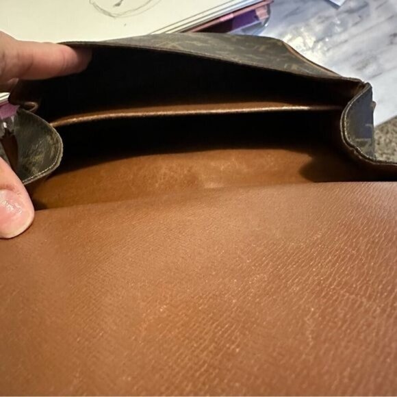 Louis Vuitton LV Monogram Cartouchière MM Vintage - Picture 10 of 16